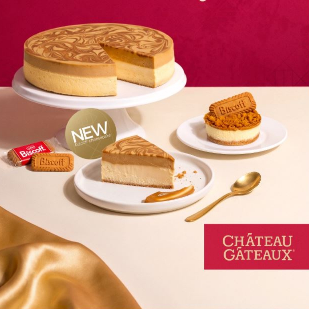 Château Gâteaux x Biscoff New Product